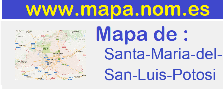 mapa de  Santa-Maria-del-Rio