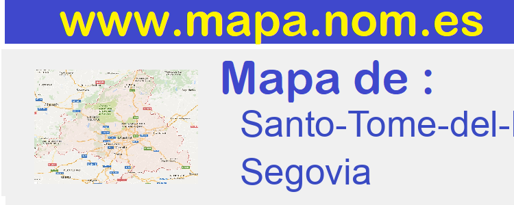 mapa de  Santo-Tome-del-Puerto