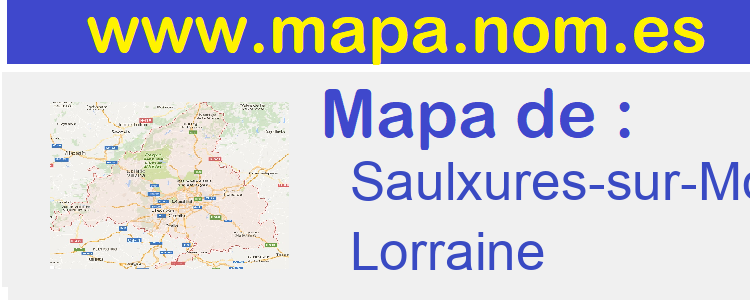 mapa de  Saulxures-sur-Moselotte