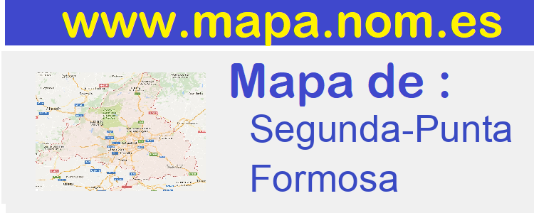 mapa de  Segunda-Punta