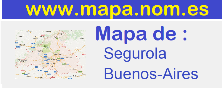 mapa de  Segurola