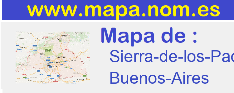 mapa de  Sierra-de-los-Padres