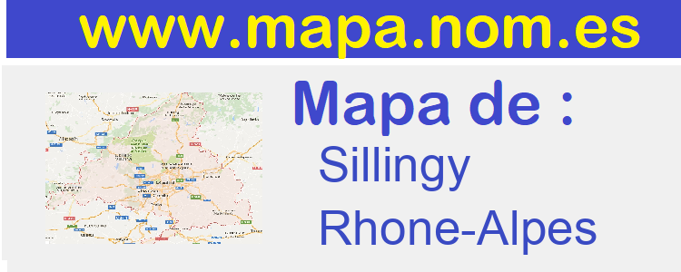 mapa de  Sillingy