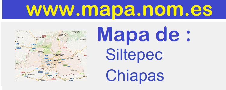 mapa de  Siltepec