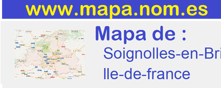 mapa de  Soignolles-en-Brie