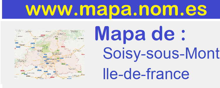 mapa de  Soisy-sous-Montmorency
