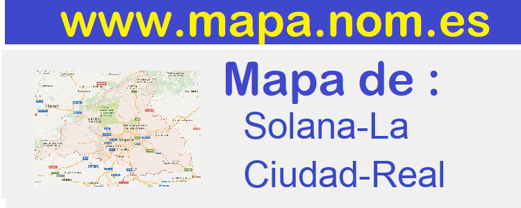 mapa de  Solana-La