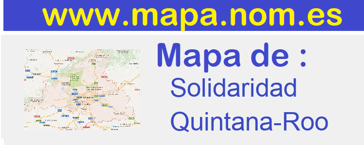 mapa de  Solidaridad