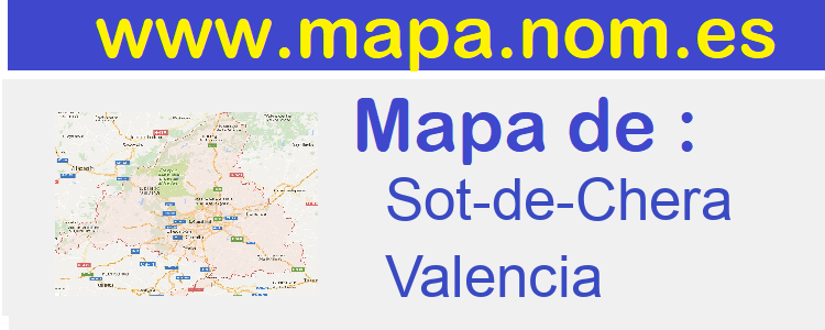 mapa de  Sot-de-Chera