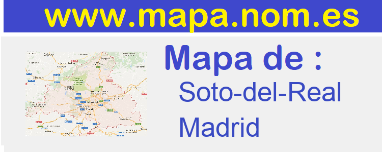 mapa de  Soto-del-Real