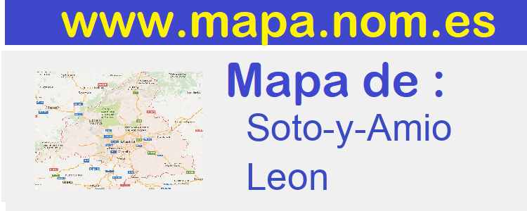 mapa de  Soto-y-Amio
