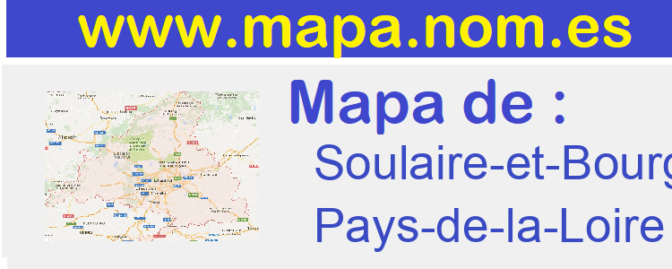 mapa de  Soulaire-et-Bourg