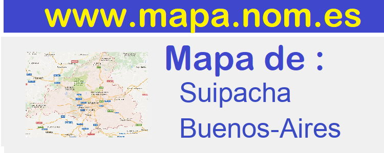 mapa de  Suipacha