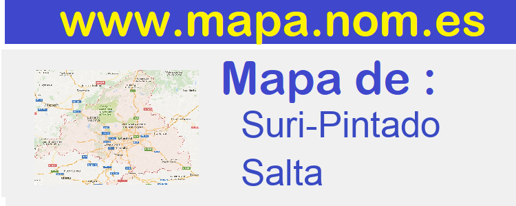 mapa de  Suri-Pintado