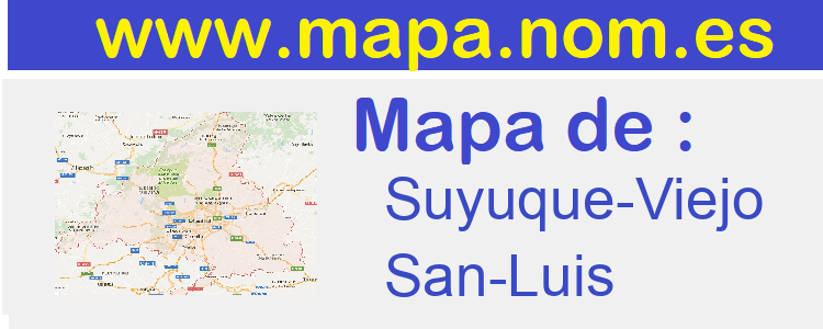 mapa de  Suyuque-Viejo