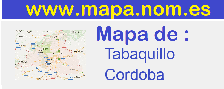 mapa de  Tabaquillo