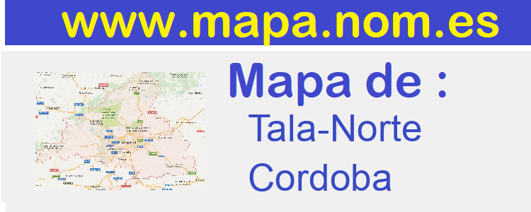 mapa de  Tala-Norte
