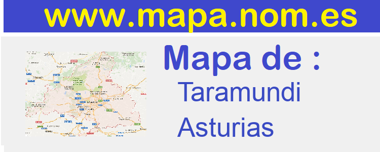 mapa de  Taramundi
