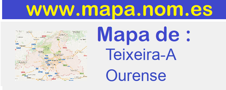 mapa de  Teixeira-A