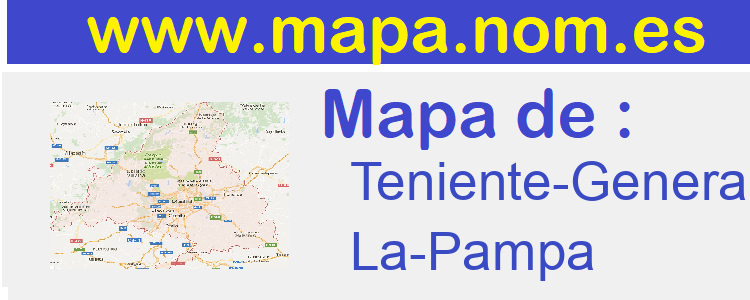mapa de  Teniente-General-Emilio-Mitre