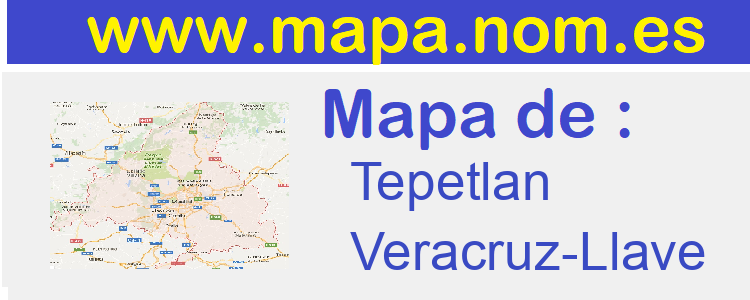mapa de  Tepetlan