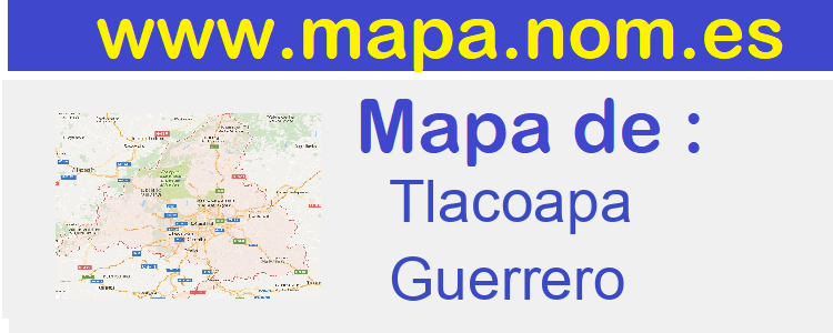 mapa de  Tlacoapa