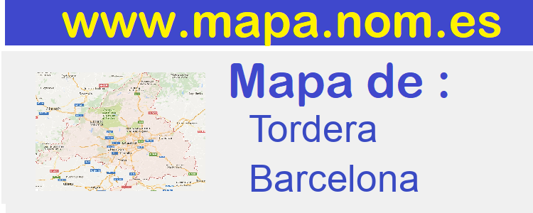 mapa de  Tordera