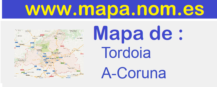 mapa de  Tordoia