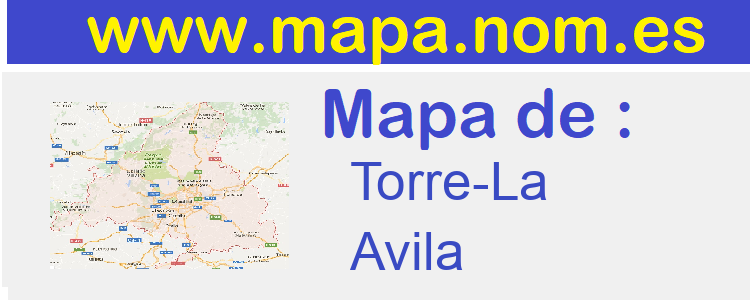 mapa de  Torre-La
