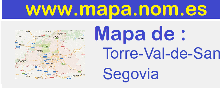 mapa de Torre-Val-de-San-Pedro
