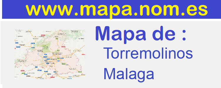 mapa de  Torremolinos