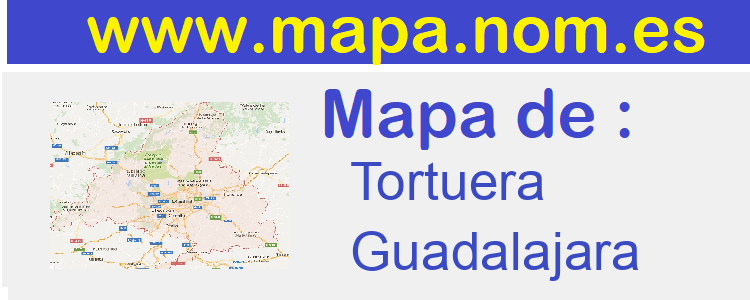 mapa de  Tortuera