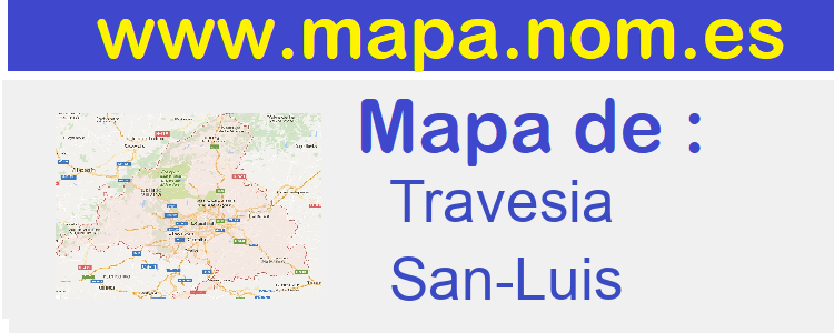 mapa de  Travesia