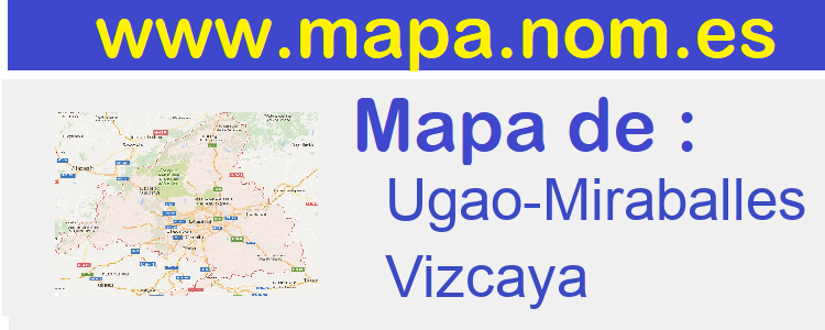 mapa de  Ugao-Miraballes