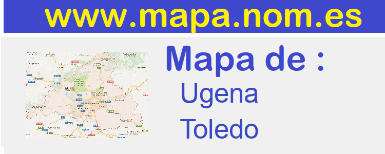 mapa de  Ugena