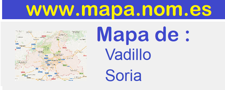 mapa de  Vadillo