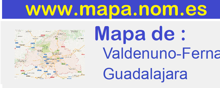 mapa de  Valdenuno-Fernandez