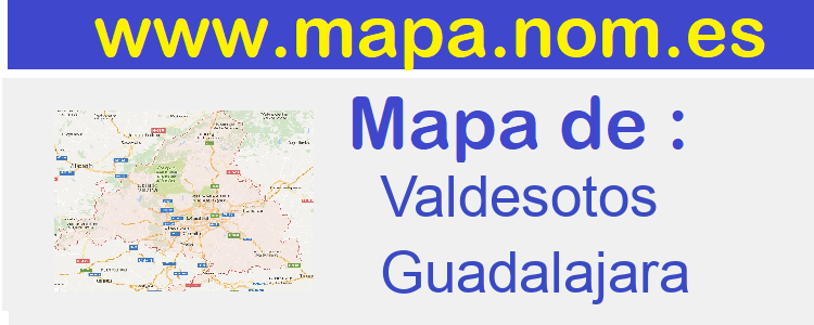 mapa de  Valdesotos