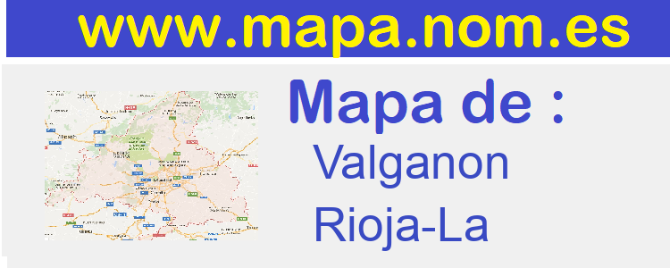 mapa de  Valganon