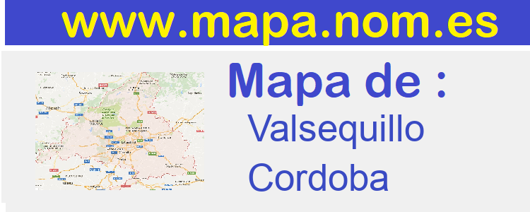 mapa de  Valsequillo