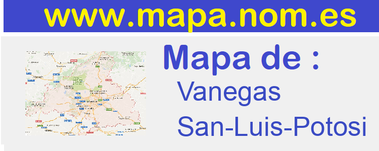 mapa de  Vanegas