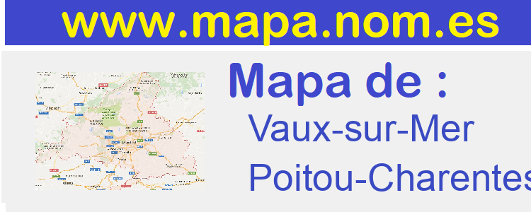 mapa de  Vaux-sur-Mer