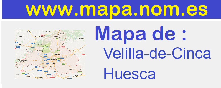 mapa de  Velilla-de-Cinca