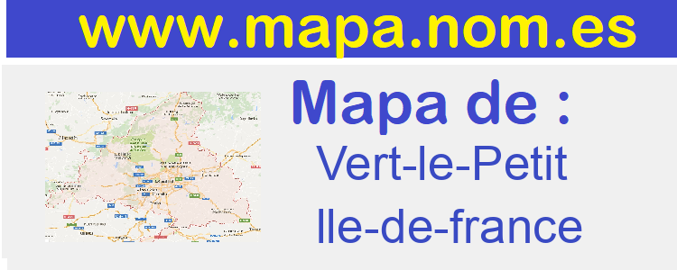 mapa de  Vert-le-Petit