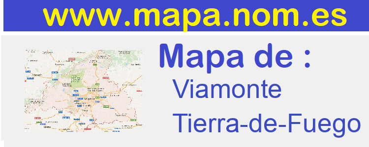 mapa de  Viamonte