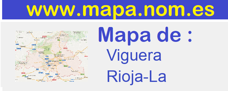 mapa de  Viguera