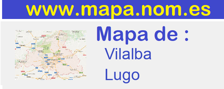 mapa de Vilalba