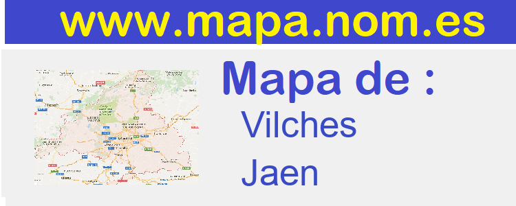 mapa de  Vilches