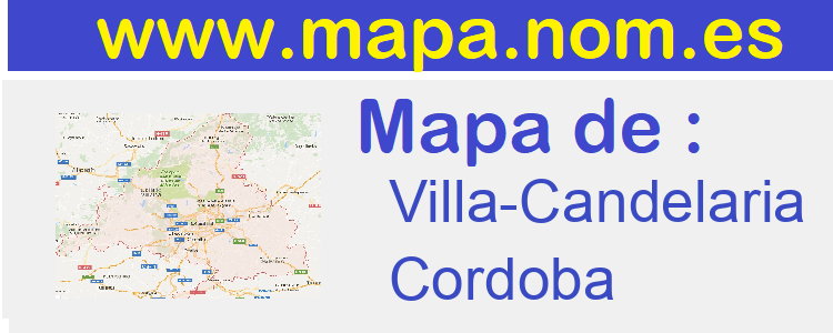 mapa de  Villa-Candelaria