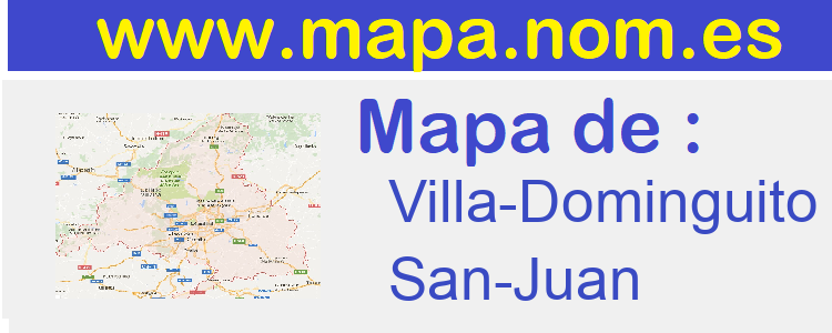 mapa de  Villa-Dominguito